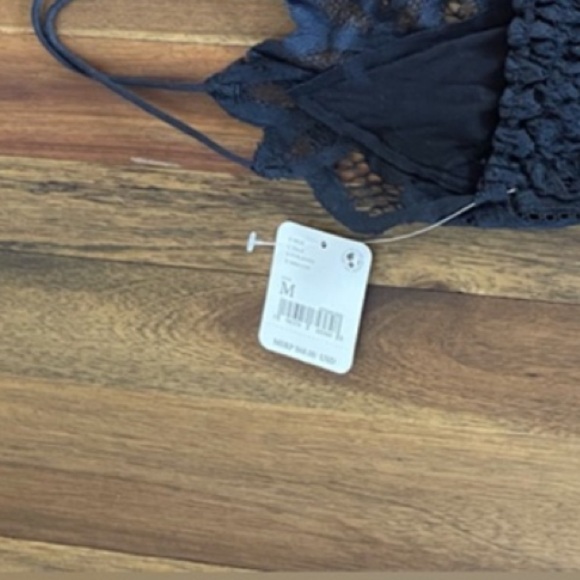 Free People black Adella top - Picture 7 of 7